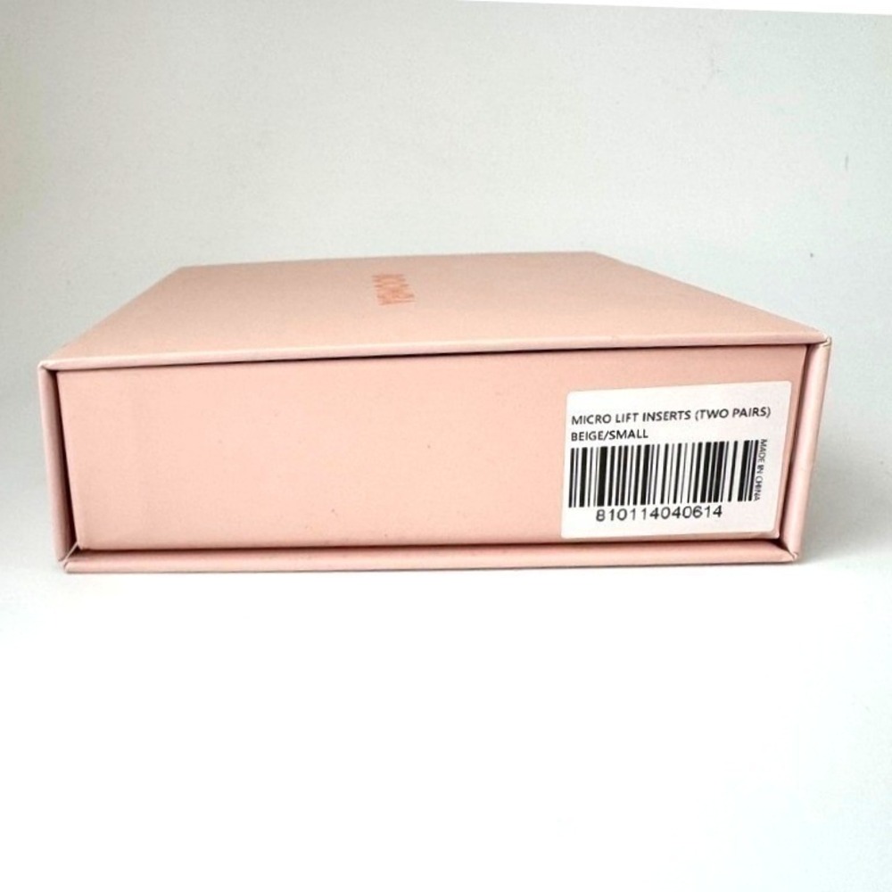 BOOMBA Micro Lift Inserts Beige Small 2 Pairs Bikini Adhesive Bra Pads NEW, OPEN - Picture 4 of 5